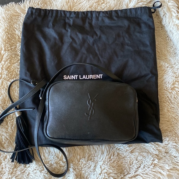 Saint Laurent Leather Mono Camera Bag Bags